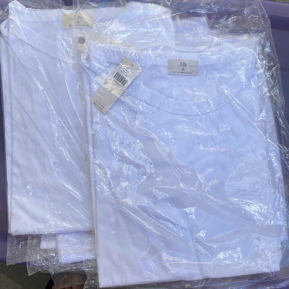 Anthropologie NWT white t.la T-Shirt